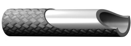 convoluted PTFE hose size -6