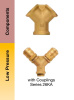2WAY MANIFOLD ASSEMB.BR G1/4I.