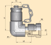 MINIMESS ADAPTOR  90°